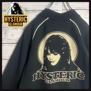 ヒステリックグラマー(HYSTERIC GLAMOUR)の【最高デザイン】ヒステリックグラマー 両面ロゴ ヒスガール 奇抜 入手困難 希少(ブルゾン)