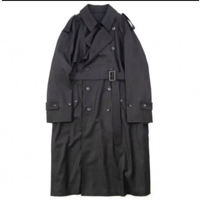 steinOversizedOverlapedTrench Coat