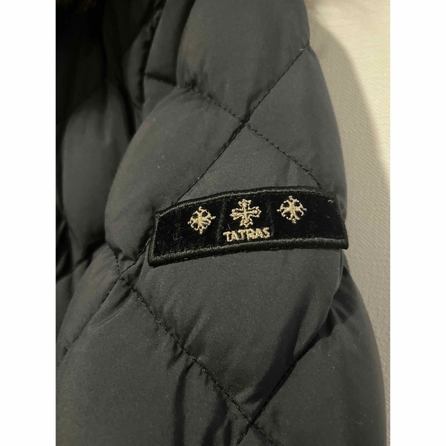 TATRAS(タトラス)のタトラス 国内正規品 キルティングダウンコート 03 ブラック レディースのジャケット/アウター(ダウンコート)の商品写真