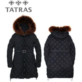 タトラス(TATRAS)のタトラス 国内正規品 キルティングダウンコート 03 ブラック(ダウンコート)