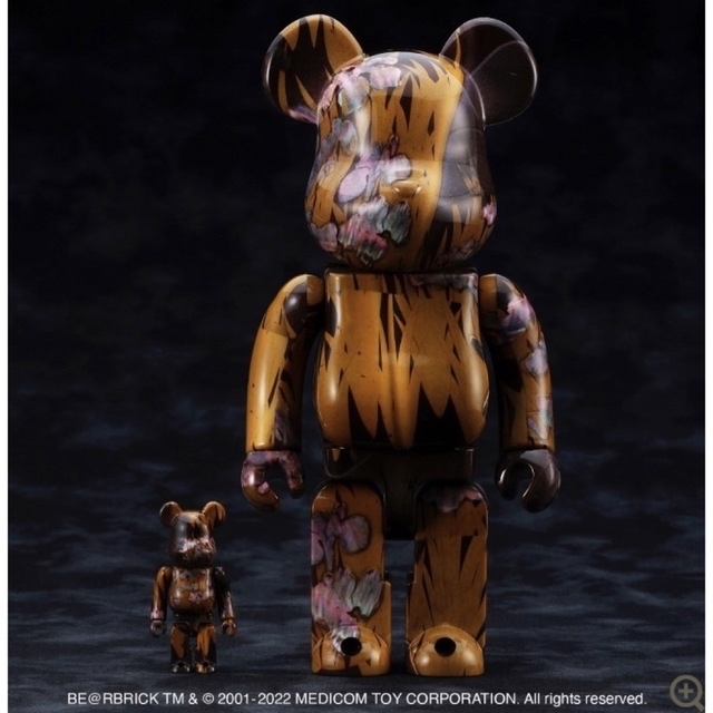 BE@RBRICK(ベアブリック)の東京国立博物館 BE@RBRICK「八橋蒔絵螺鈿硯箱」 100% & 400% エンタメ/ホビーのフィギュア(その他)の商品写真