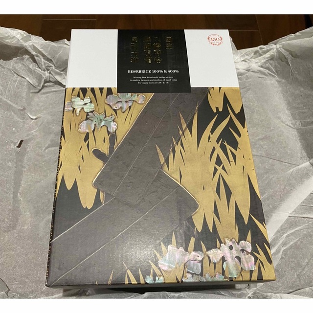 東京国立博物館 BE@RBRICK「八橋蒔絵螺鈿硯箱」 100% & 400% 東京国立博物館 BE@RBRICK「八橋蒔絵螺鈿硯箱」 100% & 400%