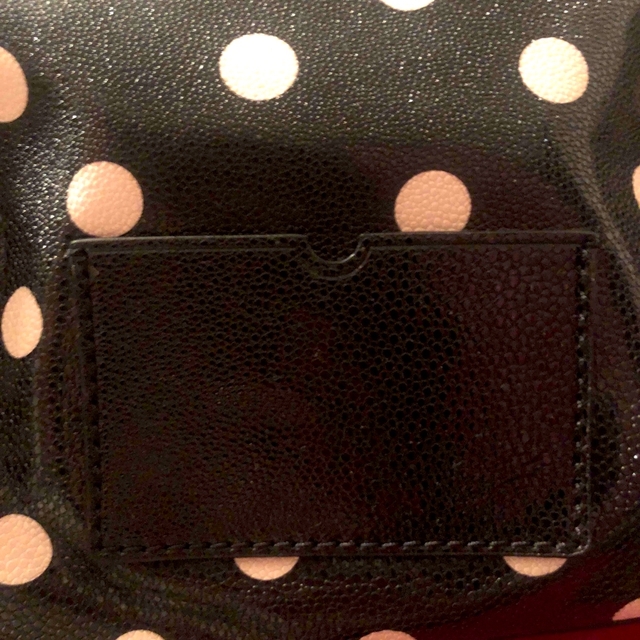 kate spade new york(ケイトスペードニューヨーク)の【最終価格】kate spade ショルダー ハンドバッグ ドット 黒ベージュ レディースのバッグ(ショルダーバッグ)の商品写真