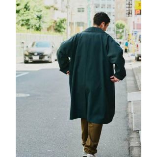 MARKAWARE 21AW ウールサバイバルクロス ミニマリストコート-