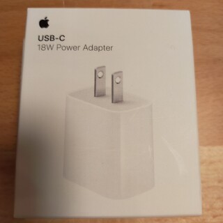 Apple - Apple 純正 USB PD A1720 18W USB-C電源アダプタ