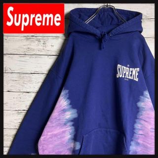 ★Supreme★ Marble Hooded Sweatshirt 紫色［L］