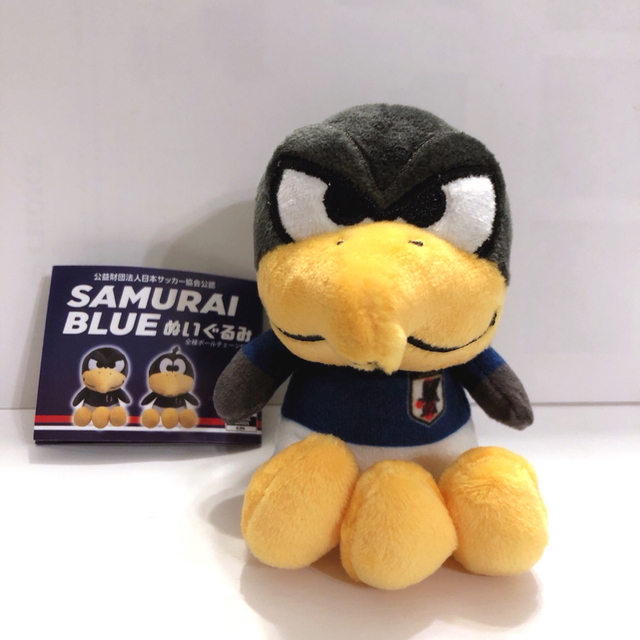 未使用 SAMURAI BLUE ぬいぐるみ サムライブルー JFA ガチャの 未使用 SAMURAI BLUE ぬいぐるみ サムライブルー JFA ガチャの