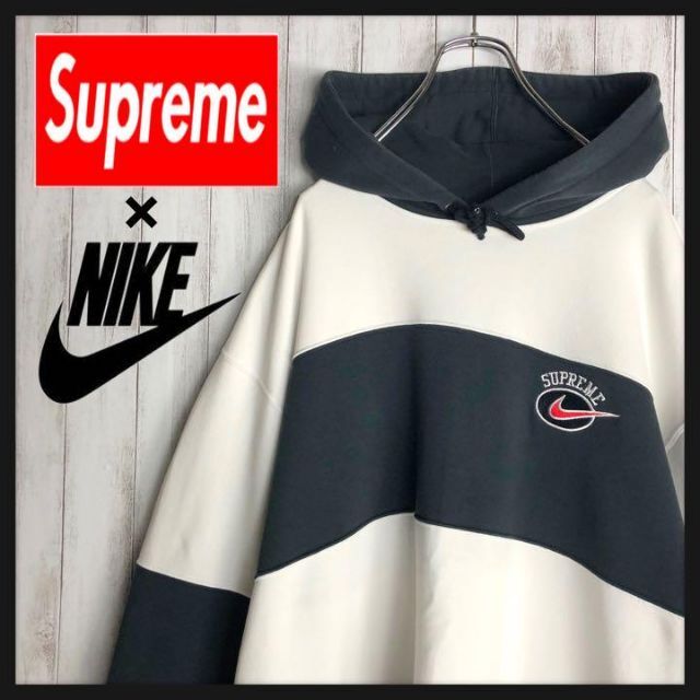 64%以上節約 Supreme × NIKE コラボ パーカー econet.bi