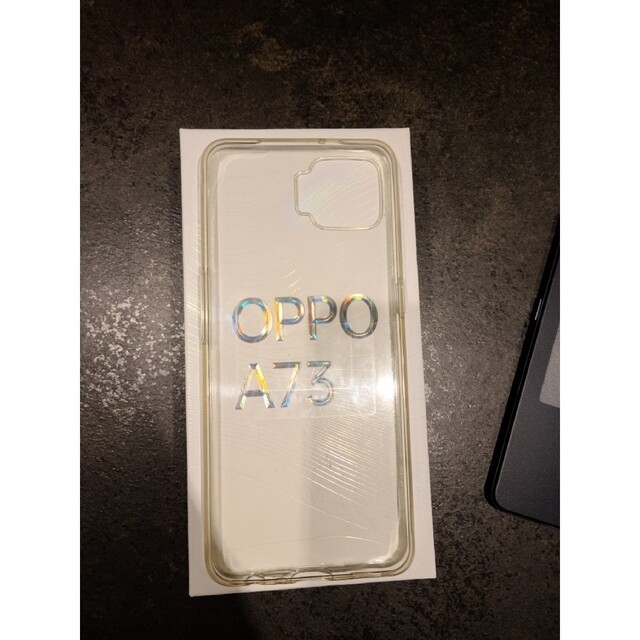 OPPO(オッポ)のOPPO A73 ネービーブルー スマホ/家電/カメラのスマートフォン/携帯電話(スマートフォン本体)の商品写真