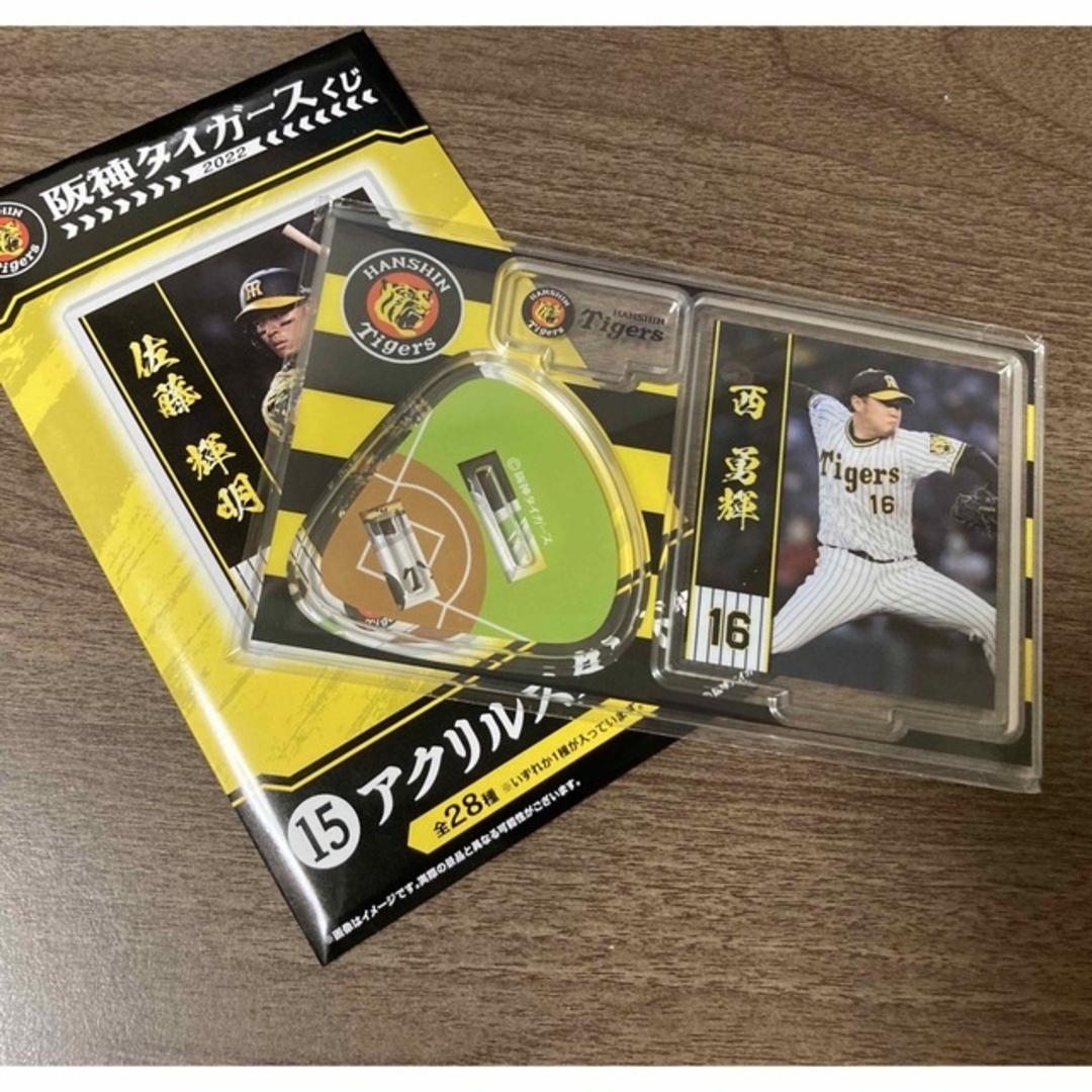 阪神タイガース(ハンシンタイガース)の【新品・未使用】３点セット！阪神🐯西勇輝 スポーツ/アウトドアの野球(応援グッズ)の商品写真