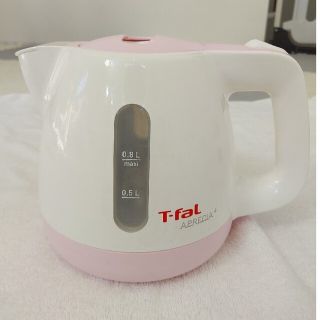 ティファール(T-fal)の【ティファール】電気ケトル　0.8L(シュガーピンク)(電気ケトル)