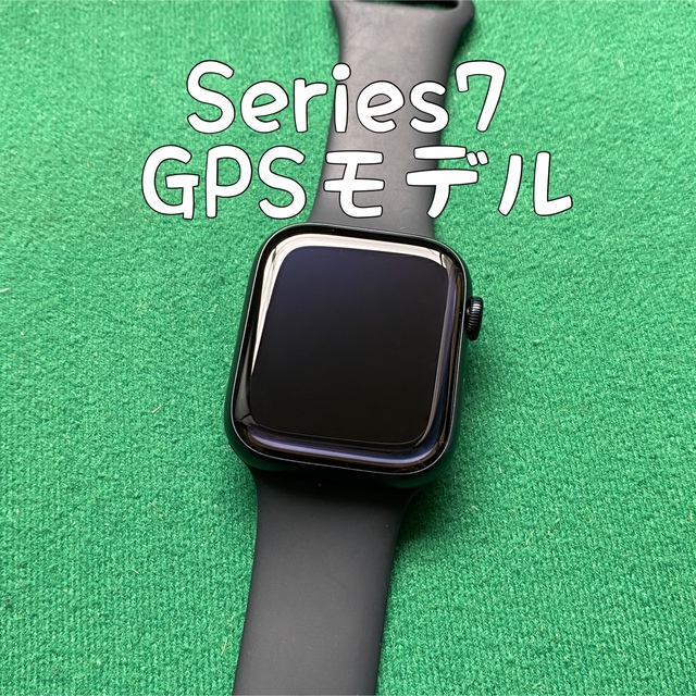 Apple Watch Series 7（GPSモデル）45mm ミッドナイトアスマートフォン携帯電話