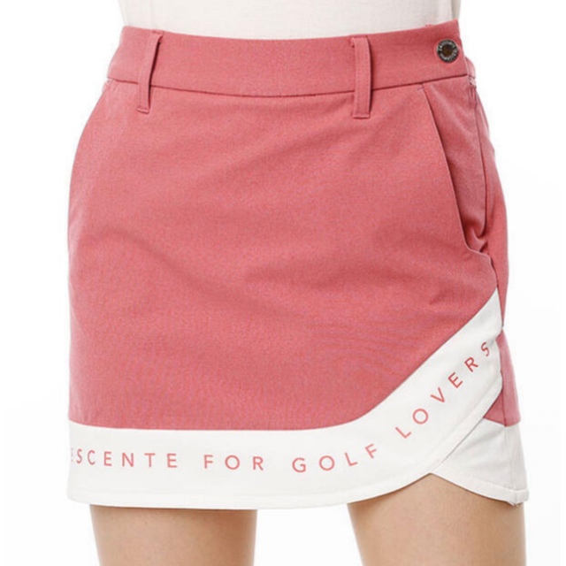 DESCENTE(デサント)のデサントゴルフ　タイトスカート　ピンク　XS ゴルフウェア スポーツ/アウトドアのゴルフ(ウエア)の商品写真