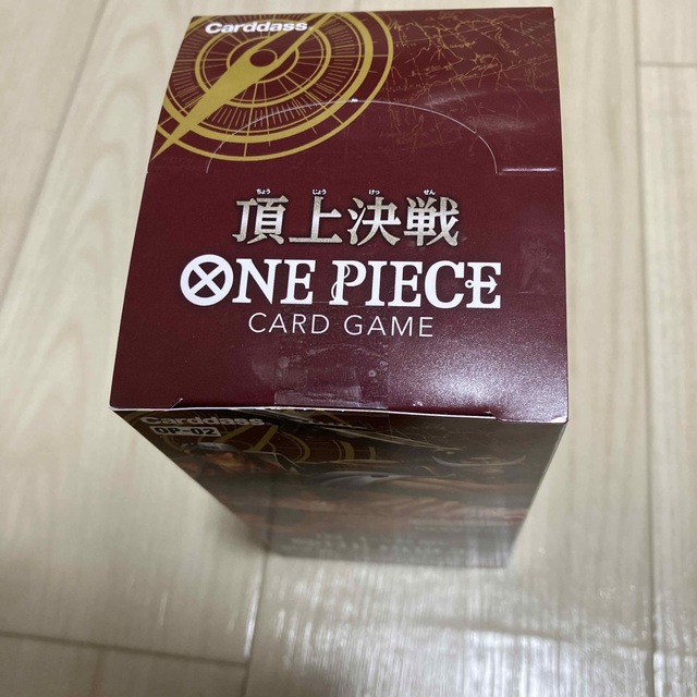 ONE PIECE(ワンピース)の頂上決戦　1箱　新品未開封　ワンピースカードゲーム　 エンタメ/ホビーのトレーディングカード(Box/デッキ/パック)の商品写真