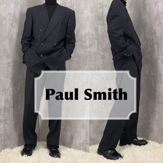 ポールスミス(Paul Smith)の【高級】Paul Smith ポールスミス　ダブル　90s スーツ　セットアップ(セットアップ)