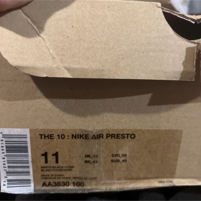 NIKE(ナイキ)のNIKEオフホワイト　ザテンプレスト メンズの靴/シューズ(スニーカー)の商品写真