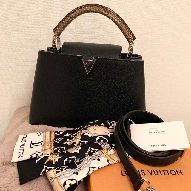 LV❤️カプシーヌBB✖️パイソン❤️定価90万円