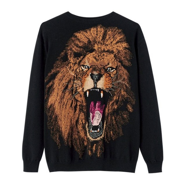 Stella McCartney(ステラマッカートニー)のSTELLA MCCARTNEY Lion sweatshirt レディースのトップス(ニット/セーター)の商品写真