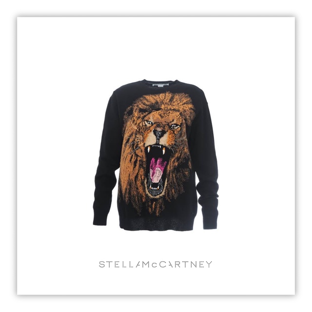 ウール100%サイズSTELLA MCCARTNEY Lion sweatshirt