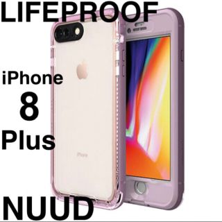 アイフォーン(iPhone)の紫 ライフプルーフ nuud for iPhone 8 Plus(iPhoneケース)