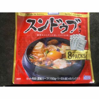 コストコ(コストコ)のスンドゥブ 李王家　純豆腐チゲ キムチ 7パック(レトルト食品)