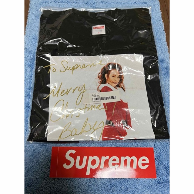 Supreme(シュプリーム)のSUPREME マライアキャリー　Tシャツ　新品未使用　ブラック メンズのトップス(Tシャツ/カットソー(半袖/袖なし))の商品写真