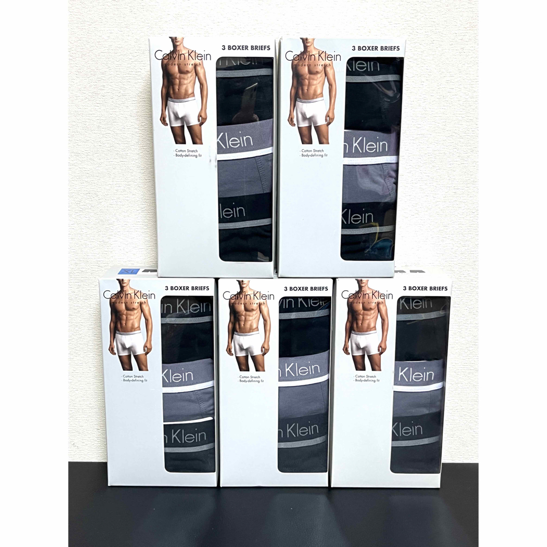 Calvin Klein - 【3箱9枚セット】 Calvin Klein ボクサーブリーフ 3枚