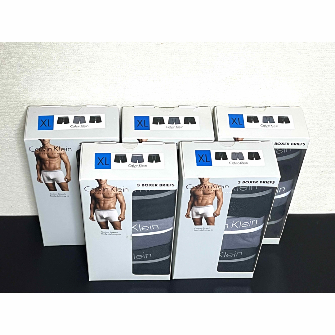 Calvin Klein - 【3箱9枚セット】 Calvin Klein ボクサーブリーフ 3枚