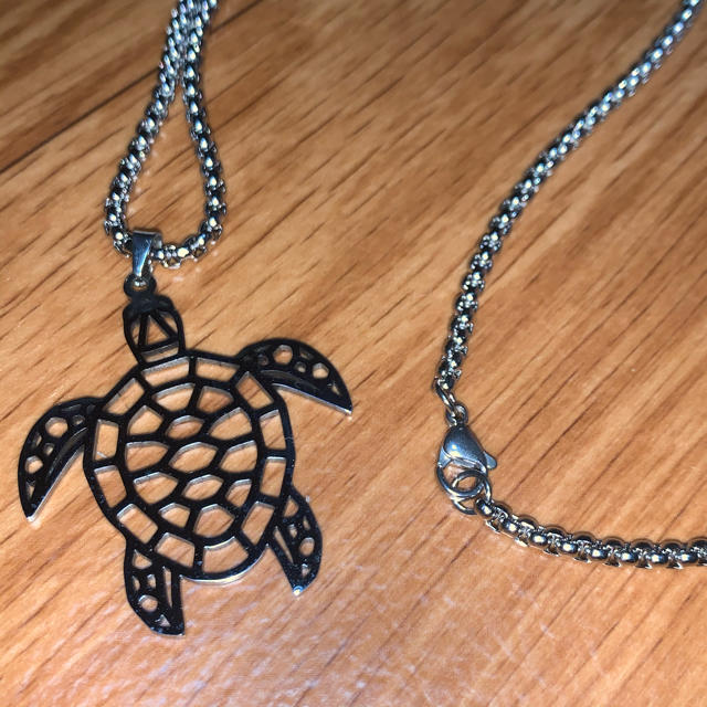 【送料込み】ウミガメ ~Hawaiian Jewelry~ Honu ネックレス