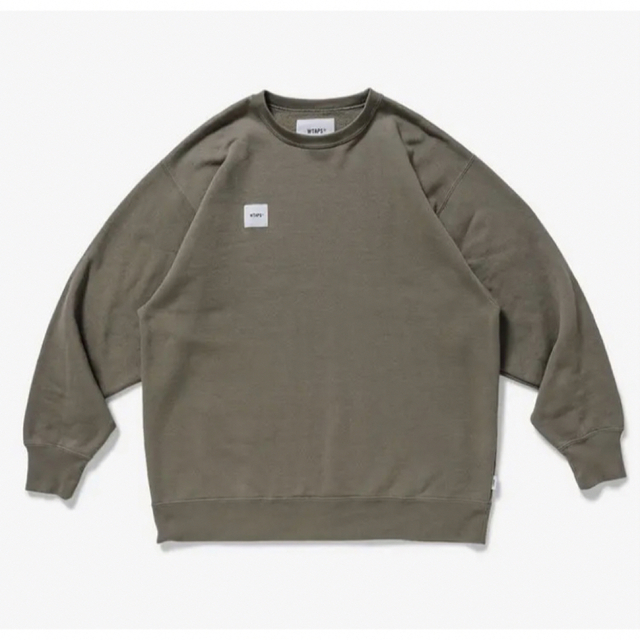 新品 Wtaps Home Base Crewneck Olive Drab Sトップス