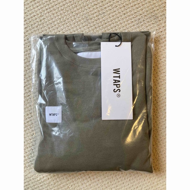 W)taps(ダブルタップス)の新品 Wtaps Home Base Crewneck Olive Drab S メンズのトップス(スウェット)の商品写真