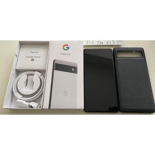 グーグルピクセル(Google Pixel)の美品☆ Google Pixel 6a Chalk 128GB(スマートフォン本体)