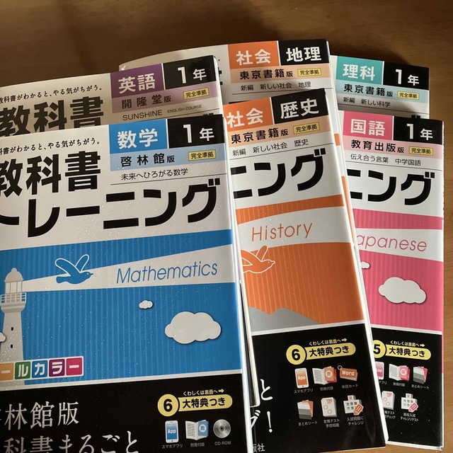 問題集教科書トレ－ニング啓林館版未来へひろがる数学 数学　１年 エンタメ/ホビーの本(語学/参考書)の商品写真