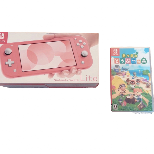 新品　Nintendo Switch LITE コーラル　おまけ付き