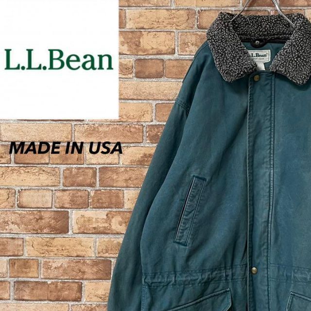 L.L.Bean エルエルビーン ミントグリーン ナイロンジャケット アウター