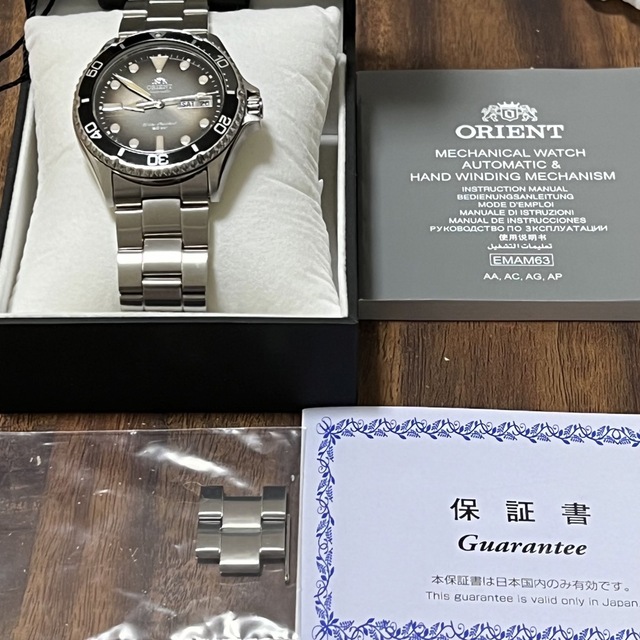 ORIENT(オリエント)のORIENT オリエント ダイバースタイル  MAKO 20気圧防水AA0810 メンズの時計(腕時計(アナログ))の商品写真