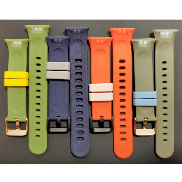 Xiaomi Smart Band 7 Pro　スマートバンド7　交換用バンドⅣ メンズの時計(ラバーベルト)の商品写真