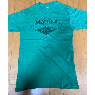 マーモット(MARMOT)の人気のグリーン マーモットTシャツ Sサイズ‼️(Tシャツ/カットソー(半袖/袖なし))