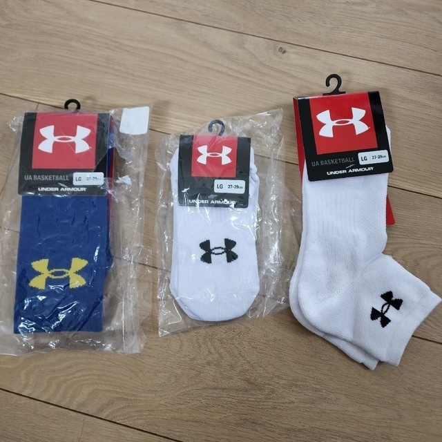 UNDER ARMOUR(アンダーアーマー)の(やまよーぺー様専用)【UNDER ARMOUR】ソックス セット メンズ メンズのレッグウェア(ソックス)の商品写真