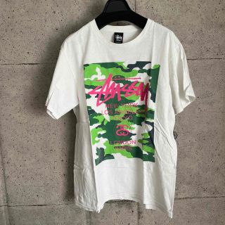 ステューシー(STUSSY)のstussy 半袖 Tシャツ　迷彩(Tシャツ/カットソー(半袖/袖なし))