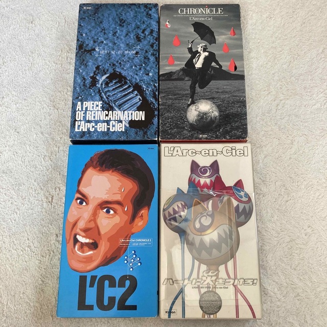 L'Arc〜en〜Ciel VHS ４本セット エンタメ/ホビーのDVD/ブルーレイ(ミュージック)の商品写真
