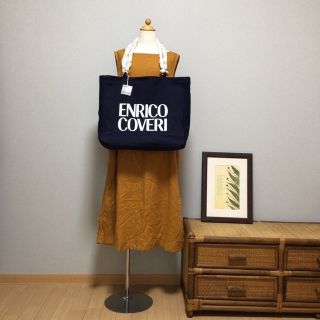 エンリココベリ(ENRICO COVERI)の未使用保管品 ENRICO COVERI エンリココベリ チェーントート^^☆(トートバッグ)