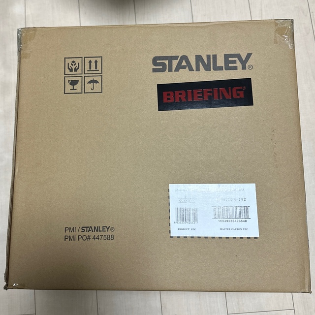 Stanley(スタンレー)の新品未使用 STANLEY×BRIEFING クーラーボックス ブラック スポーツ/アウトドアのスポーツ/アウトドア その他(その他)の商品写真