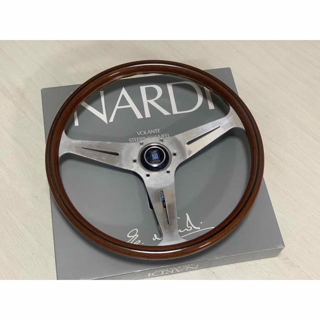 【大径希少】NARDI classic ウッドステアリング　39Φ ナルディ