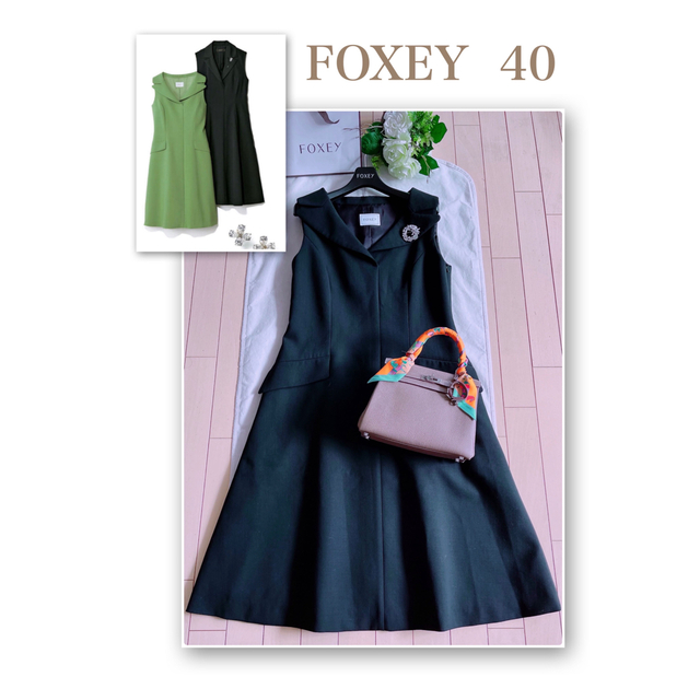 FOXEY - FOXEY 2021年Lady Tailoredワンピース40 極美品　Rene