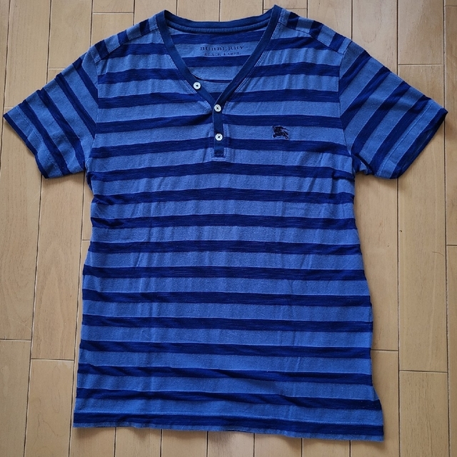 BURBERRY BLACK LABEL(バーバリーブラックレーベル)の送料込🌟BURBERRY blacklabel🌟Tシャツ👕🌟ボーダー メンズのトップス(Tシャツ/カットソー(半袖/袖なし))の商品写真