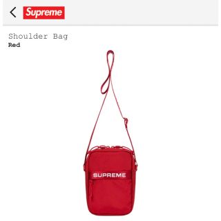 シュプリーム(Supreme)のSupreme Shoulder Bag Red Olive Waist Red(ショルダーバッグ)