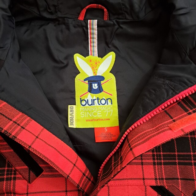 BURTON(バートン)の【burton】バートン　スキーウエア　スノボー　レディース　S スポーツ/アウトドアのスノーボード(ウエア/装備)の商品写真