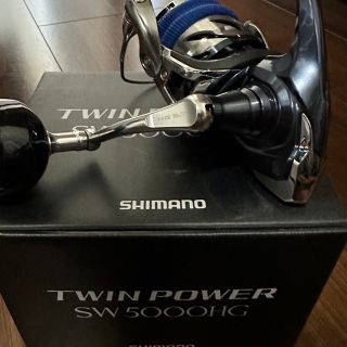 シマノ(SHIMANO)の21ツインパワーSW5000HG(リール)