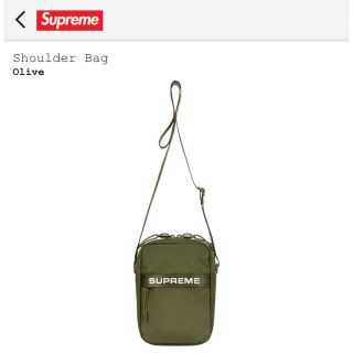 シュプリーム(Supreme)のSupreme 2022FW Shoulder Bag Olive(ショルダーバッグ)